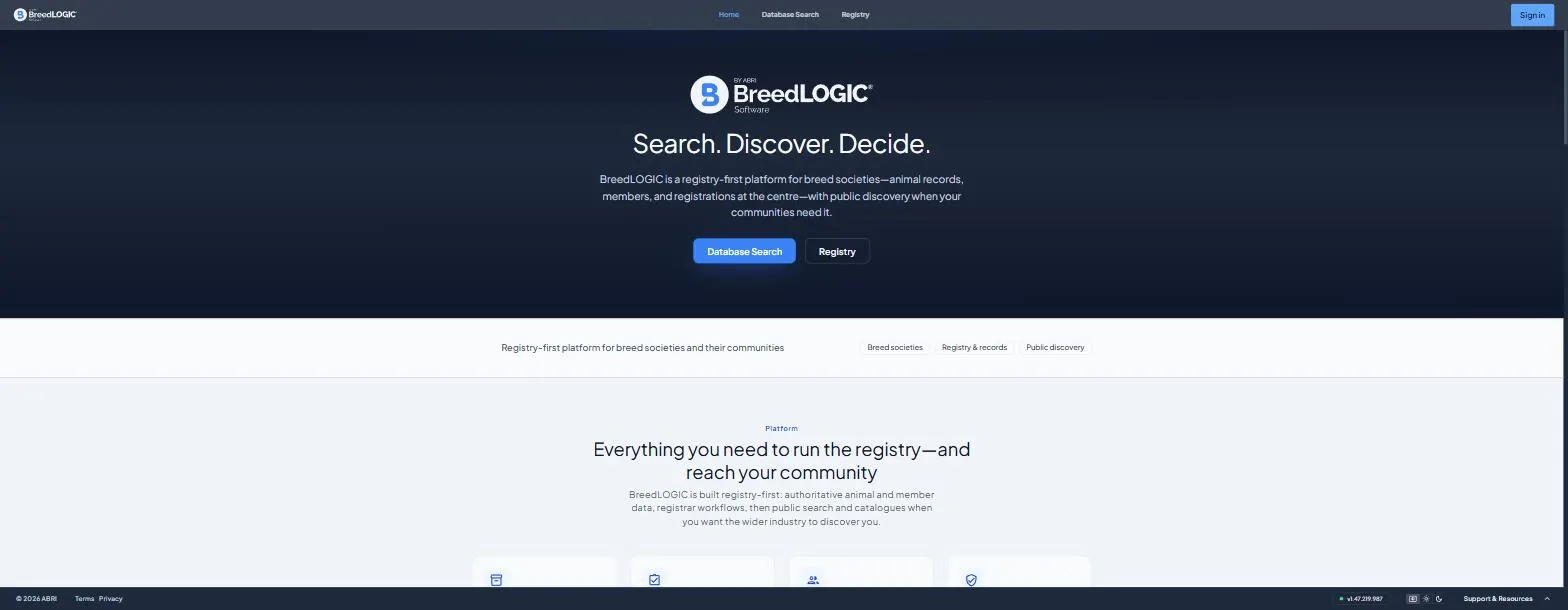 BreedLOGIC screenshot